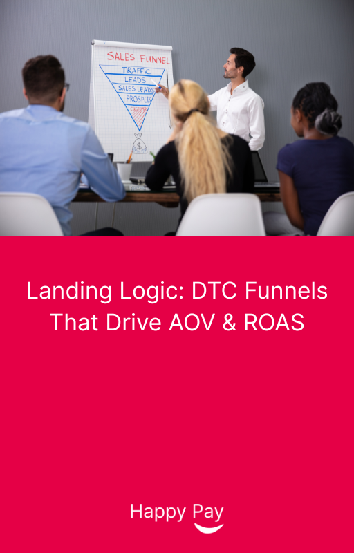 Landing Logic: DTC Funnels That Drive AOV & ROAS